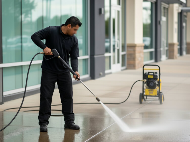 power washing